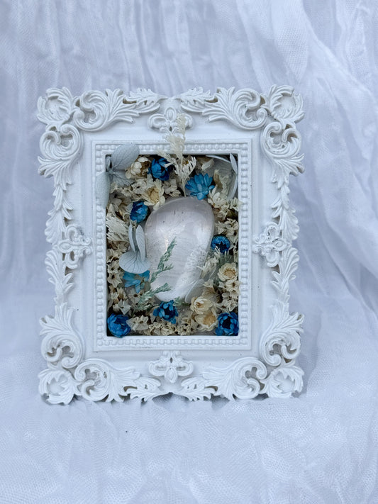 Floral Frame - Clear Quartz
